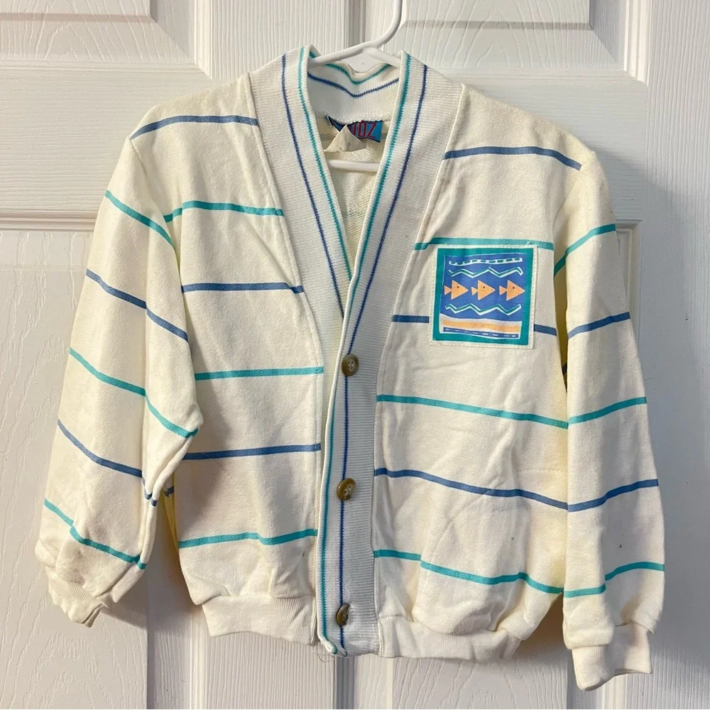 Vintage S.P.UDZ | Boys Cardigan Sweater
